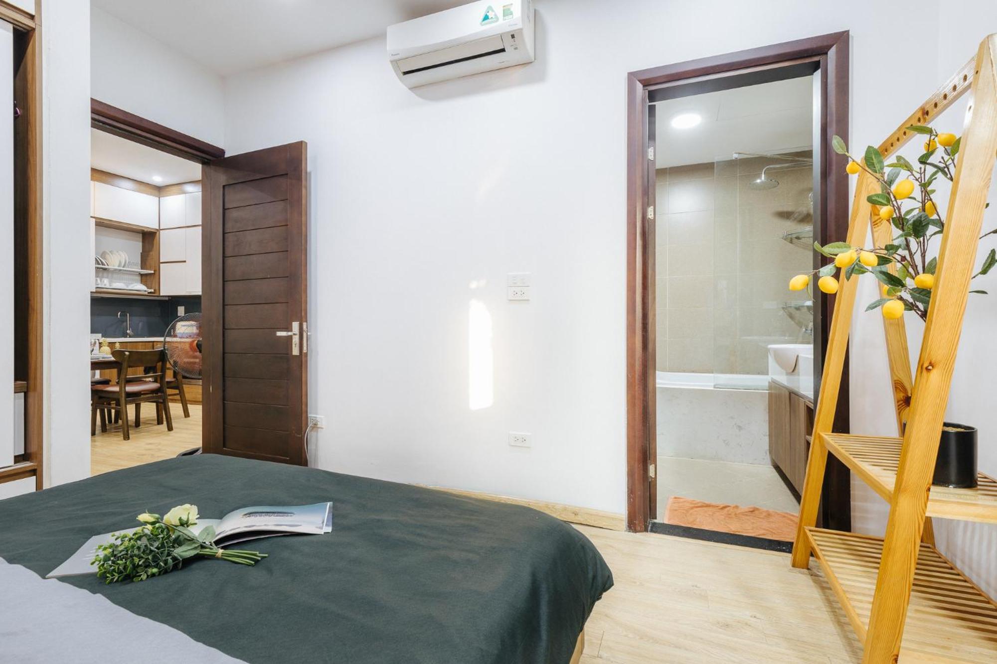 M Apartment Lakeside - Cara Rustic Hanoi Eksteriør bilde