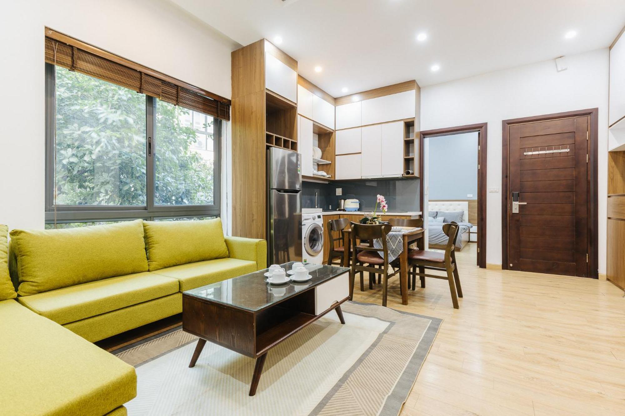 M Apartment Lakeside - Cara Rustic Hanoi Eksteriør bilde