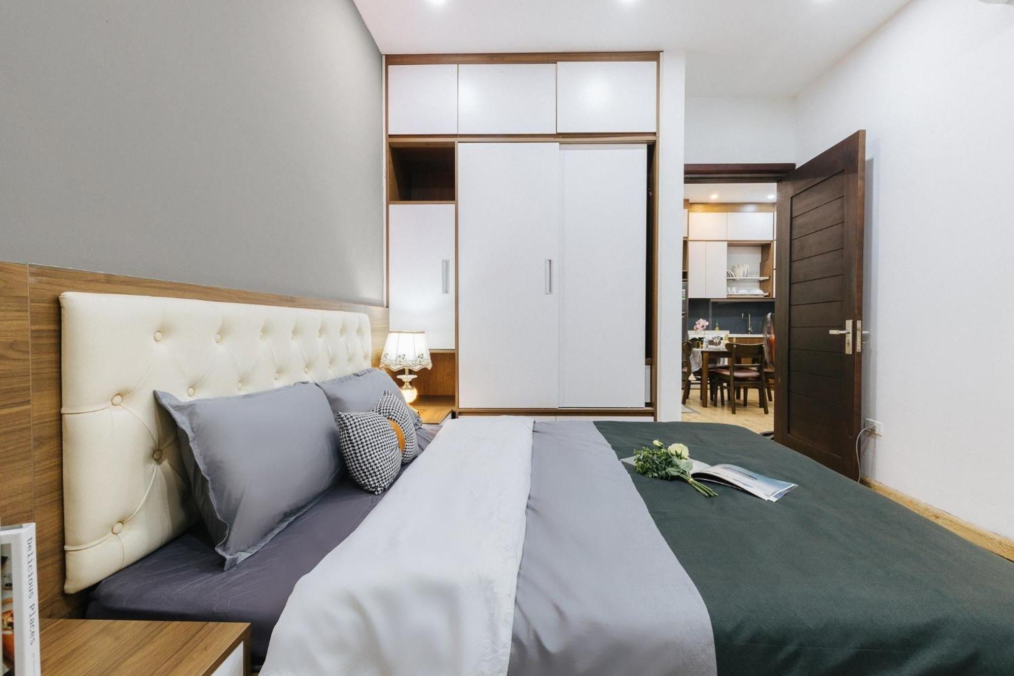 M Apartment Lakeside - Cara Rustic Hanoi Eksteriør bilde