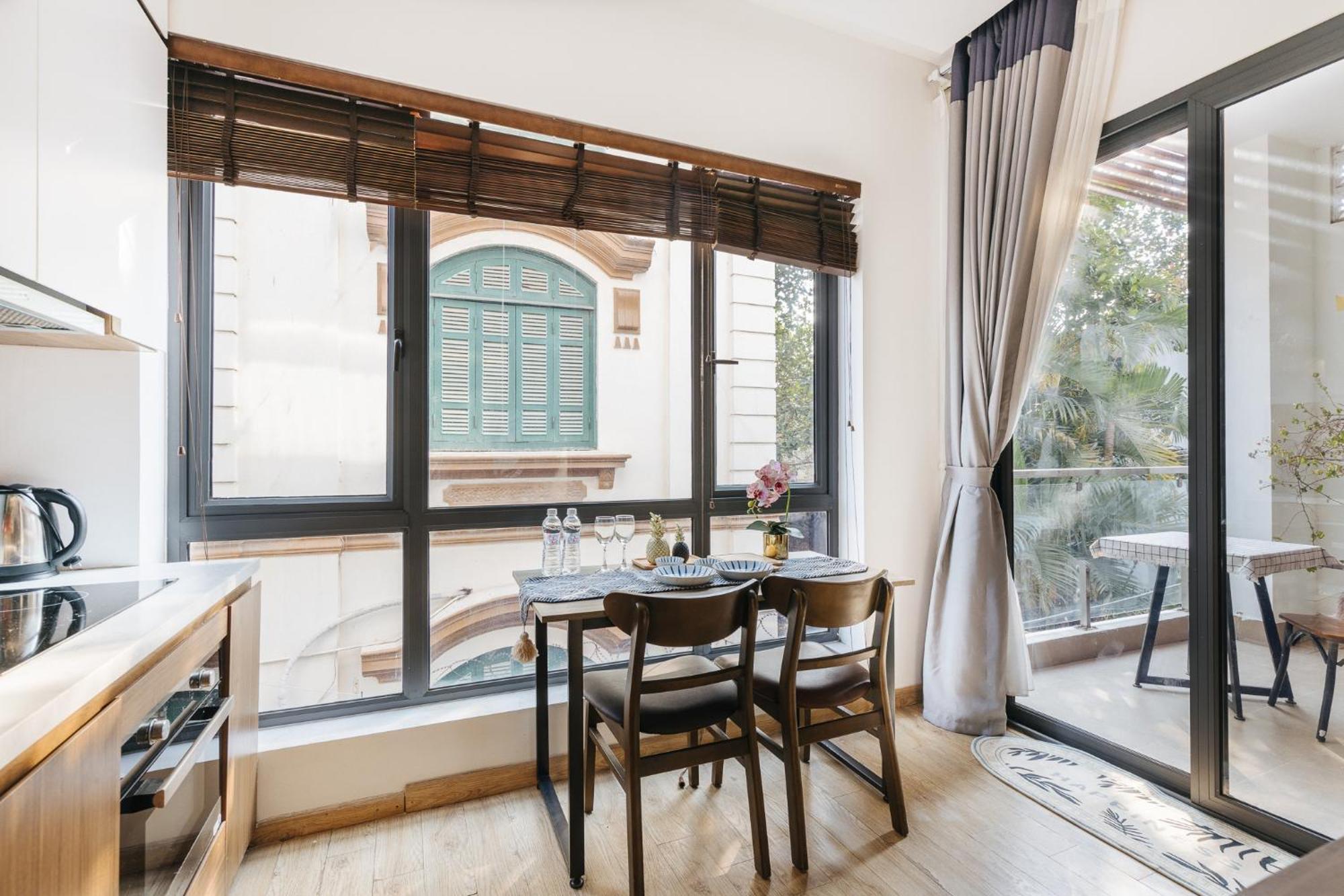 M Apartment Lakeside - Cara Rustic Hanoi Eksteriør bilde