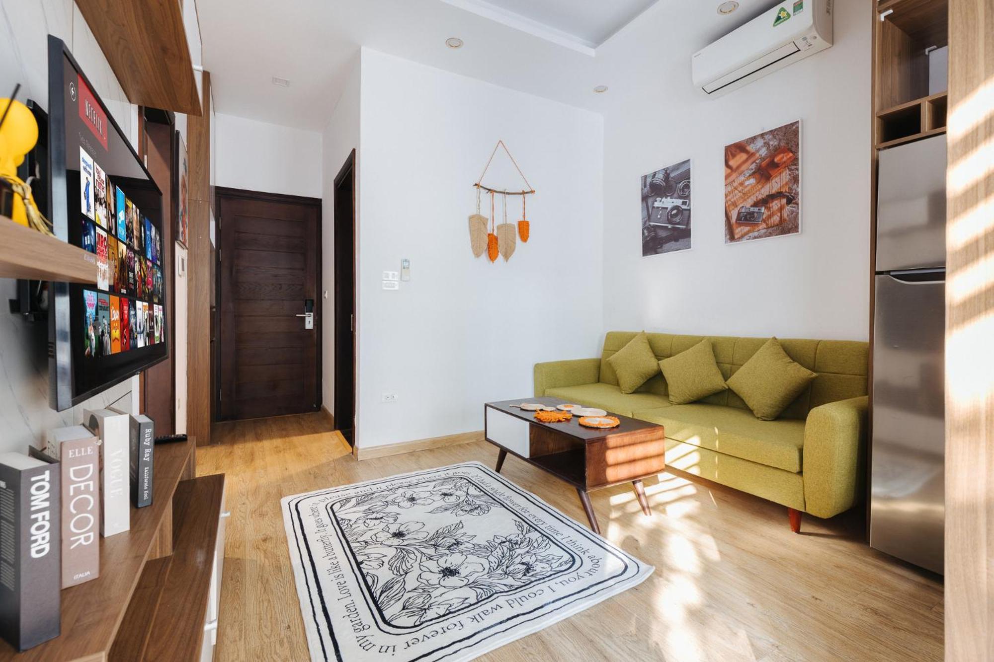 M Apartment Lakeside - Cara Rustic Hanoi Eksteriør bilde
