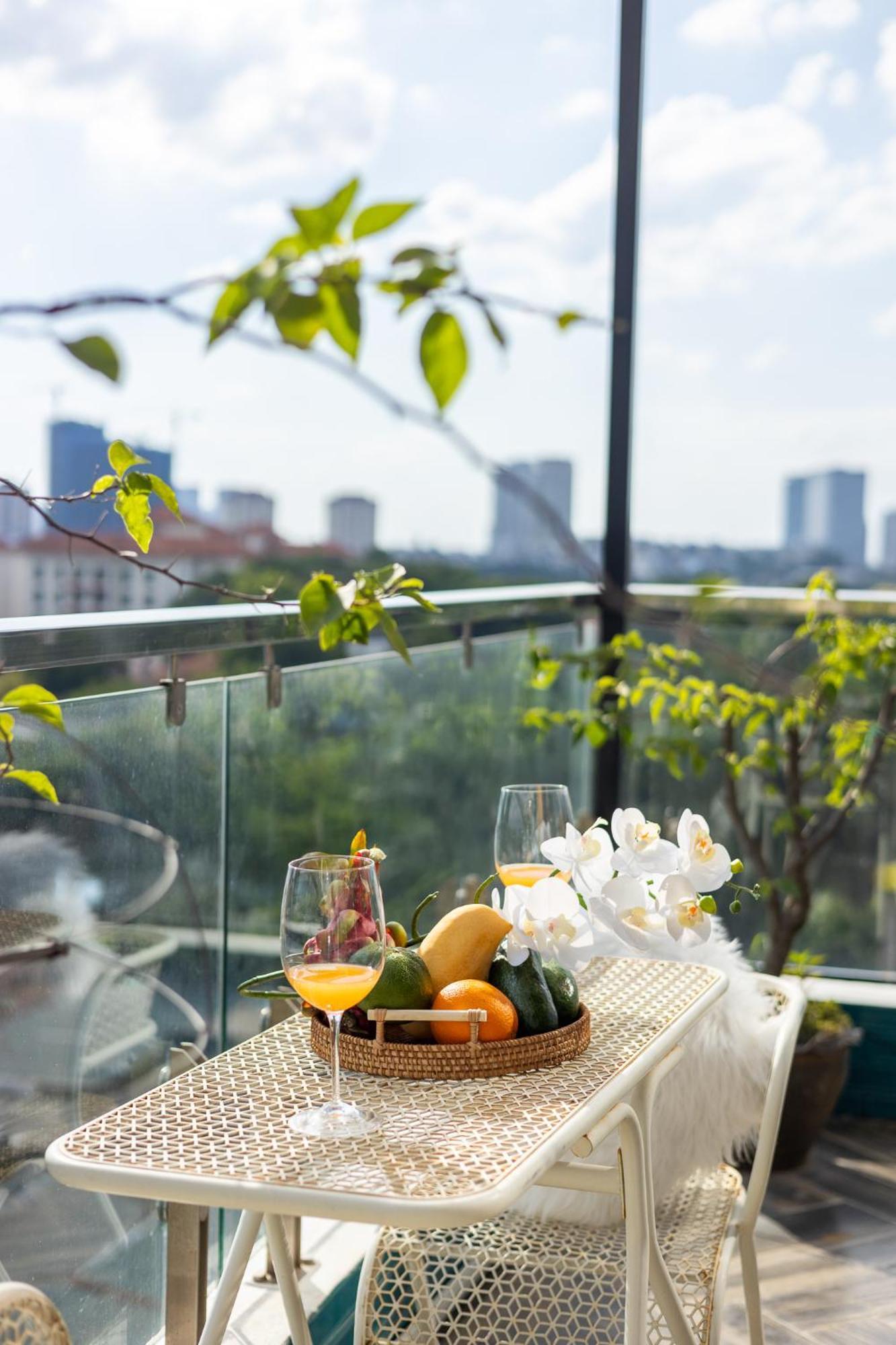 M Apartment Lakeside - Cara Rustic Hanoi Eksteriør bilde